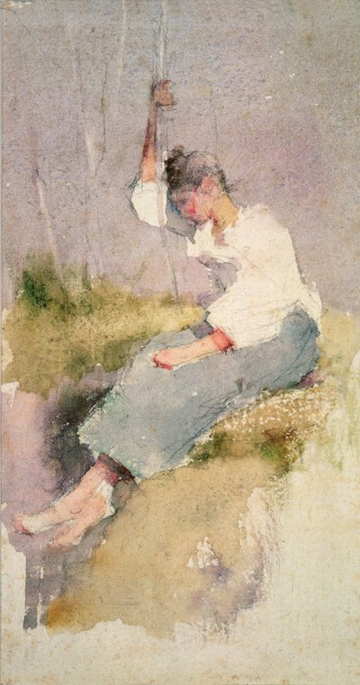 Louise, a Breton Girl by Elizabeth Adela Stanhope Forbes